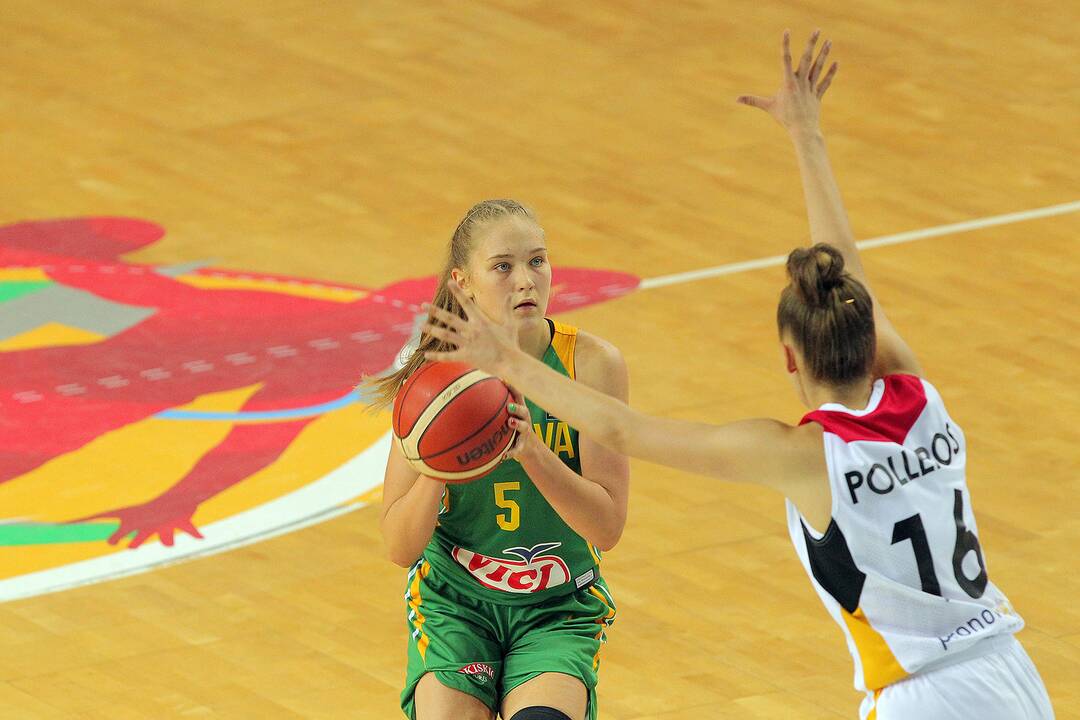 Lietuva – Vokietija 51:58. Merginų U16 EČ