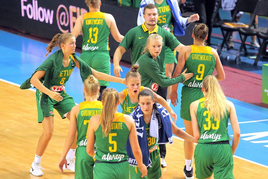 Lietuva – Vokietija 51:58. Merginų U16 EČ