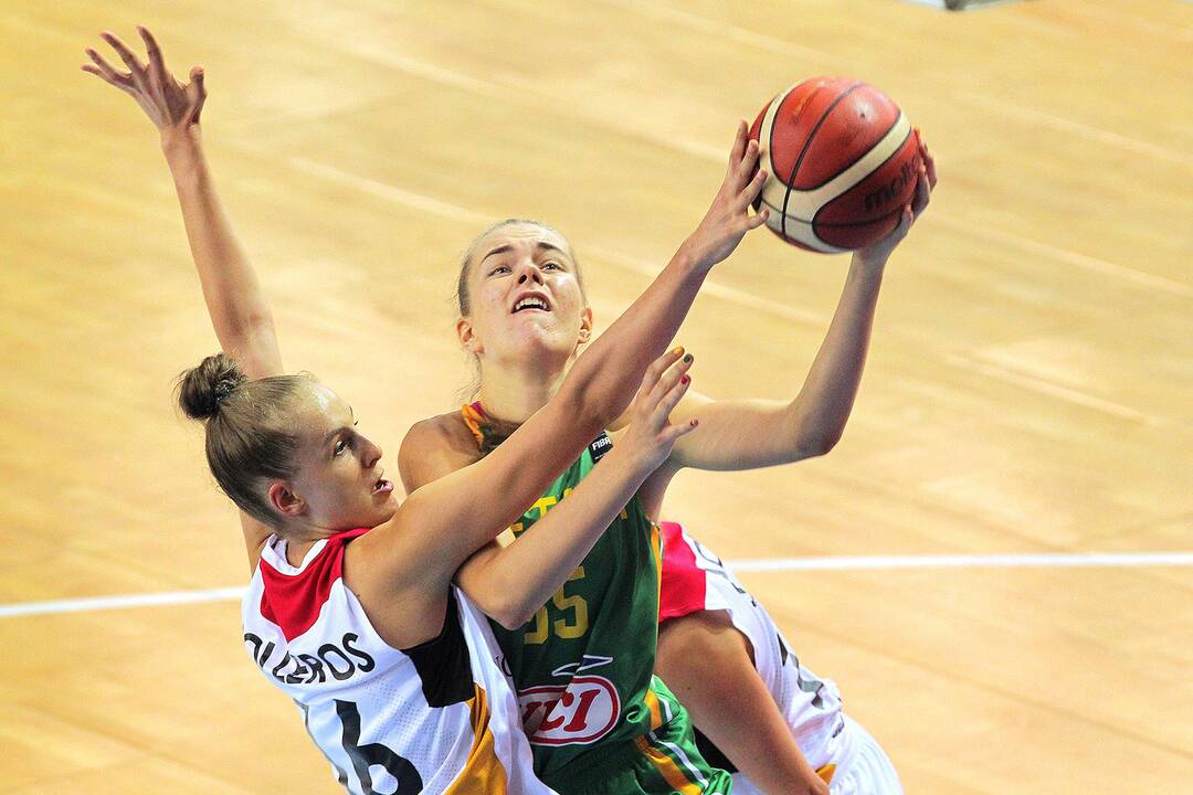 Lietuva – Vokietija 51:58. Merginų U16 EČ