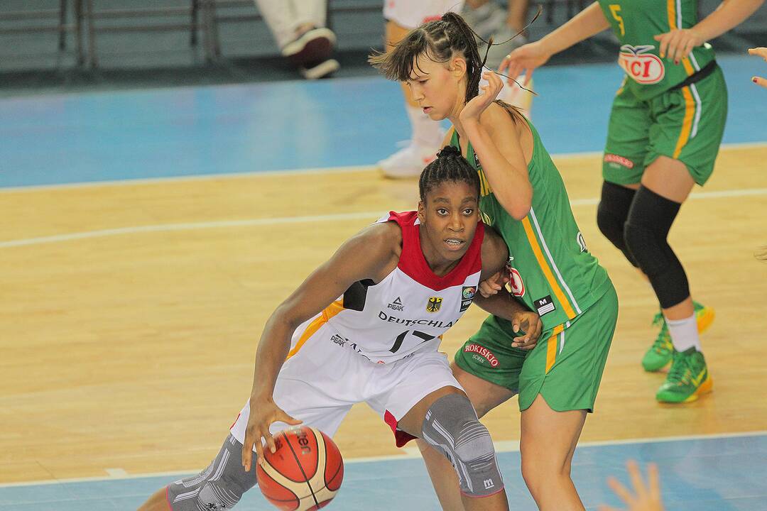 Lietuva – Vokietija 51:58. Merginų U16 EČ