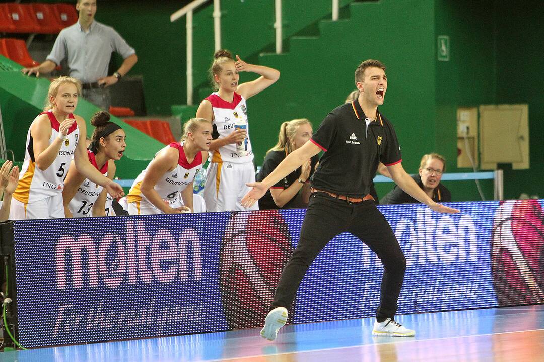 Lietuva – Vokietija 51:58. Merginų U16 EČ