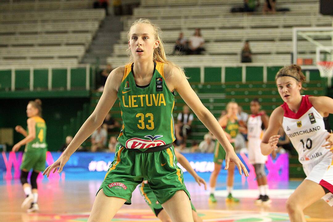 Lietuva – Vokietija 51:58. Merginų U16 EČ