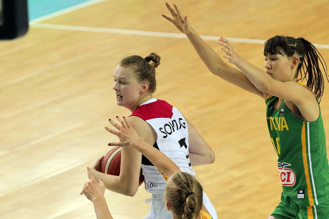 Lietuva – Vokietija 51:58. Merginų U16 EČ