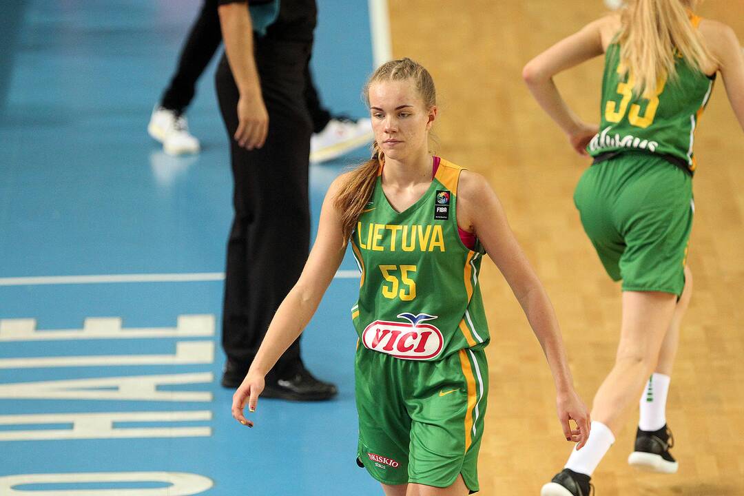 Lietuva – Vokietija 51:58. Merginų U16 EČ