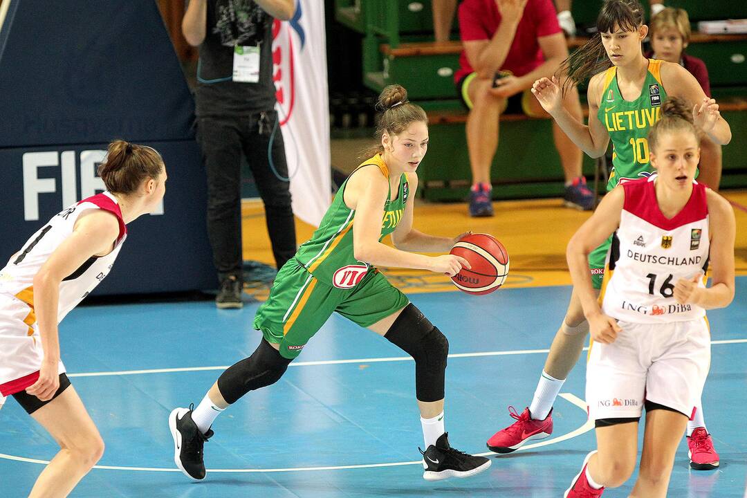 Lietuva – Vokietija 51:58. Merginų U16 EČ