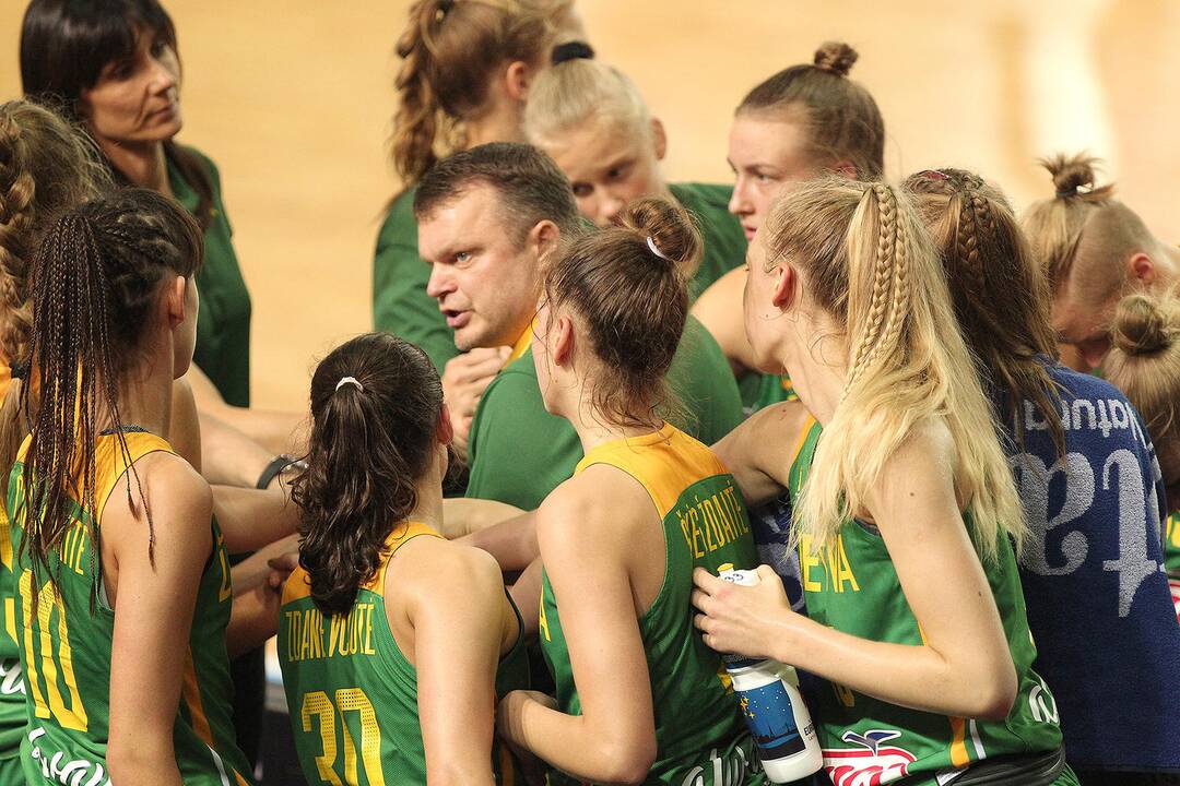 Lietuva – Vokietija 51:58. Merginų U16 EČ