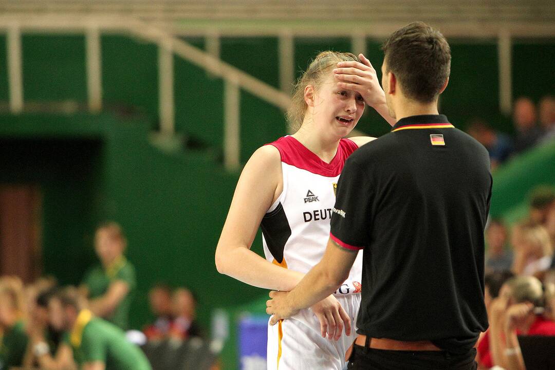 Lietuva – Vokietija 51:58. Merginų U16 EČ