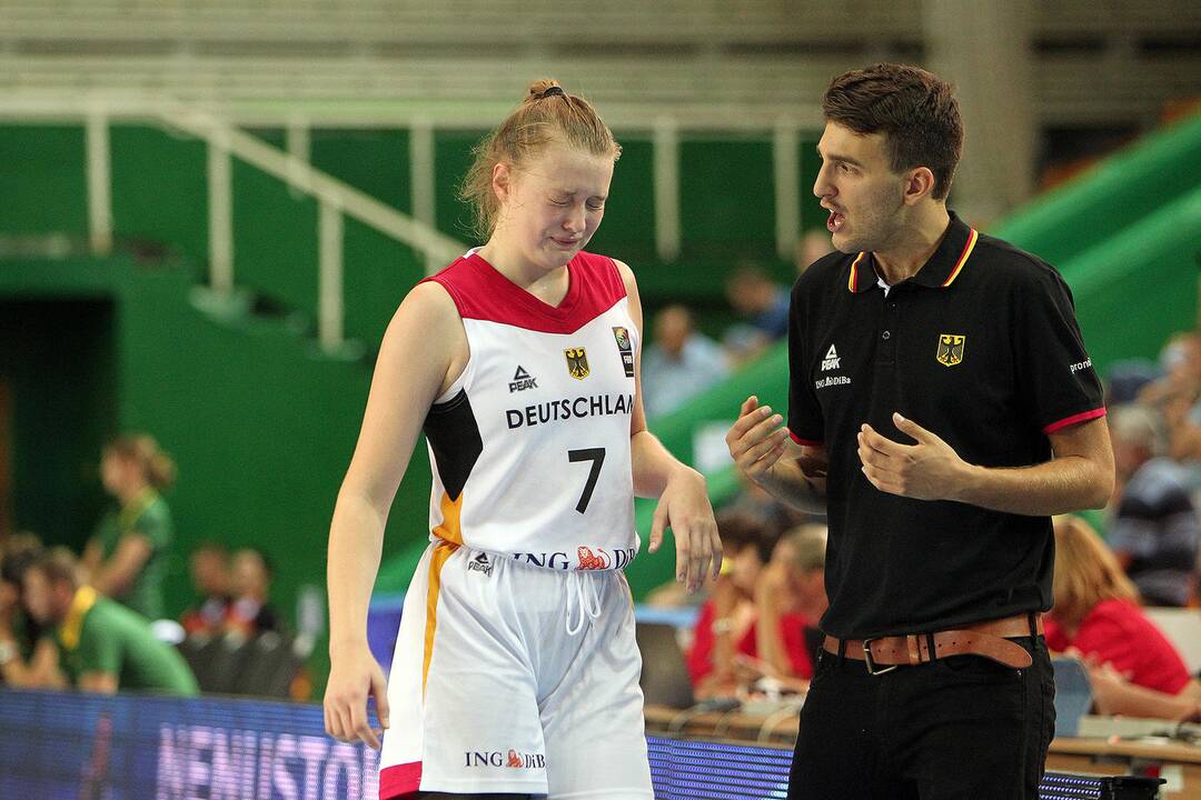 Lietuva – Vokietija 51:58. Merginų U16 EČ