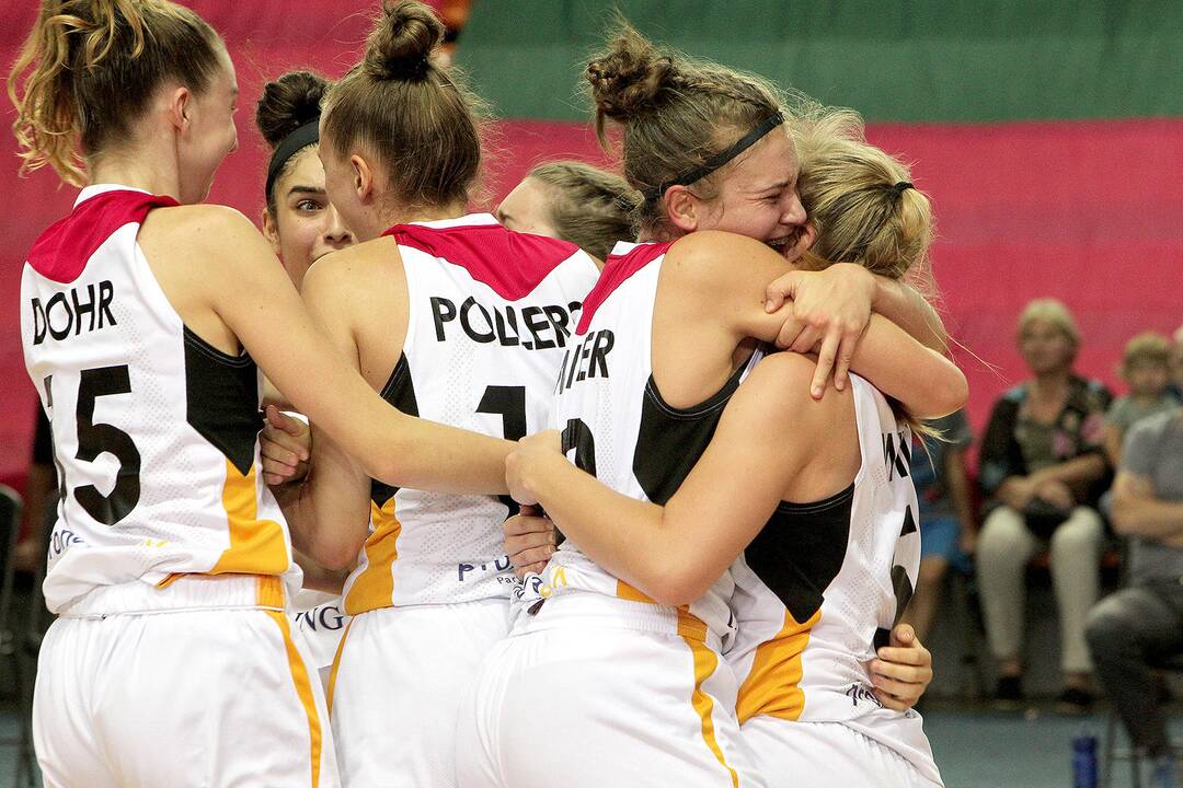 Lietuva – Vokietija 51:58. Merginų U16 EČ