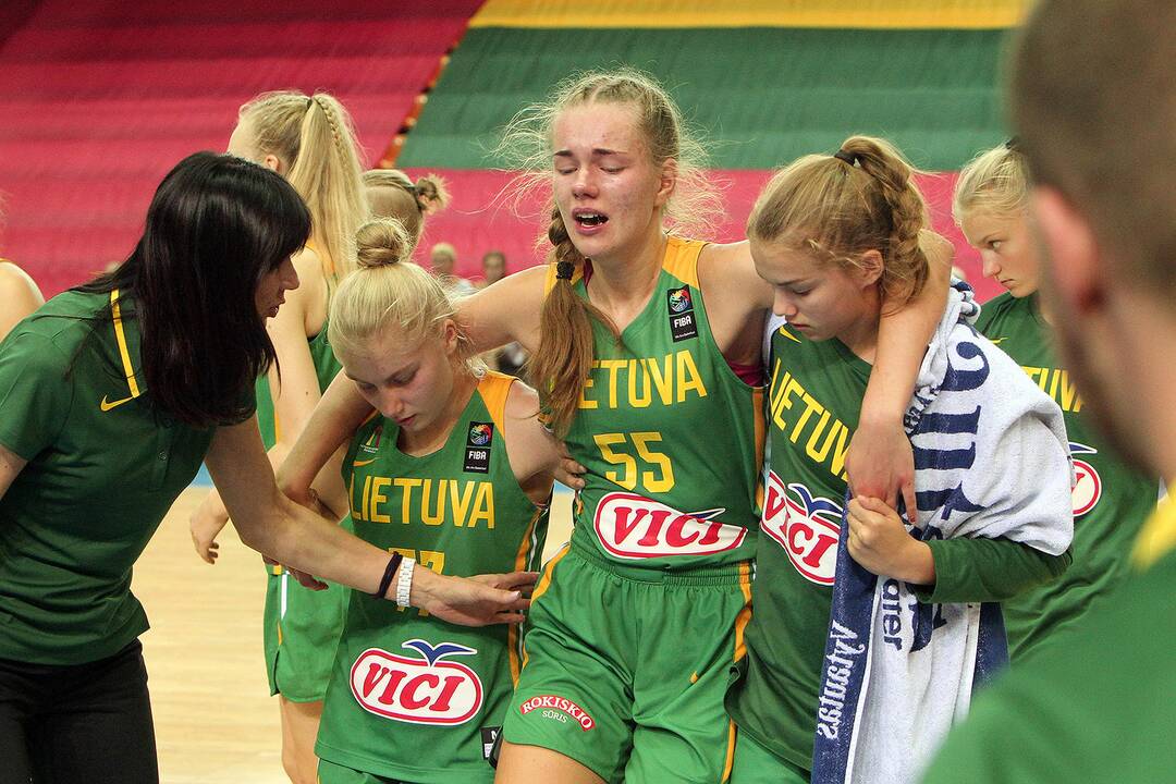 Lietuva – Vokietija 51:58. Merginų U16 EČ