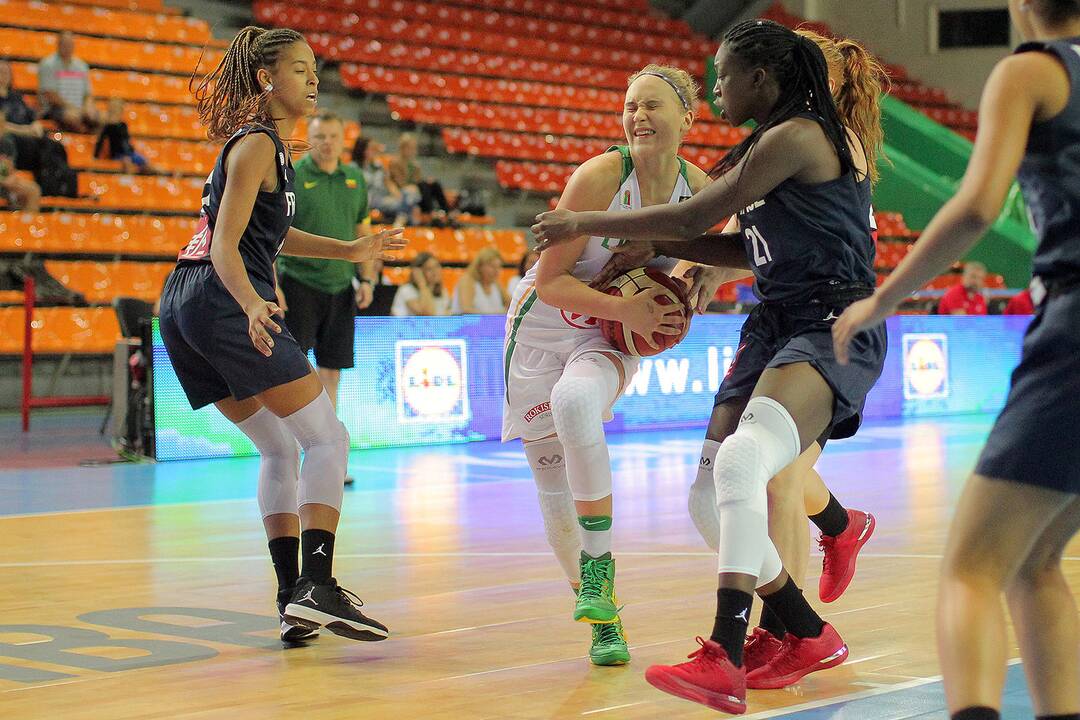Kontrolinės. Lietuva U16 – Prancūzija U16 53:57