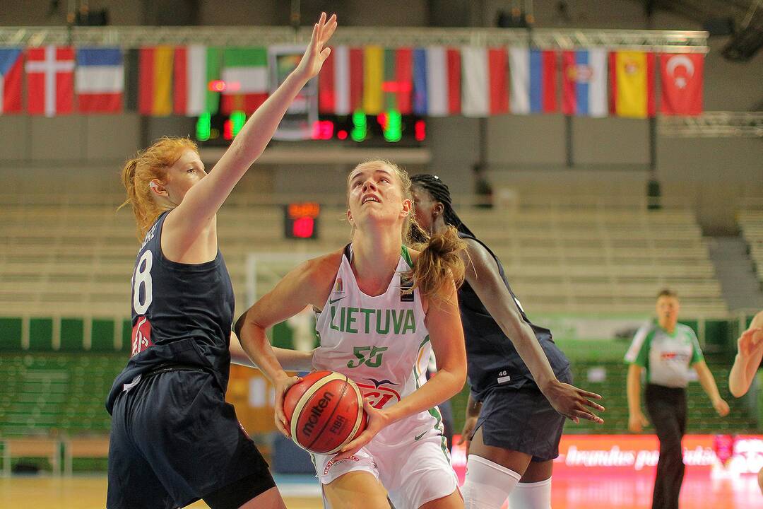 Kontrolinės. Lietuva U16 – Prancūzija U16 53:57