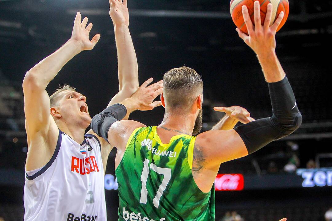 Krepšinio kontrolinės: Lietuva – Rusija 78:61