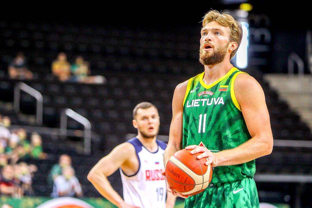 Krepšinio kontrolinės: Lietuva – Rusija 78:61