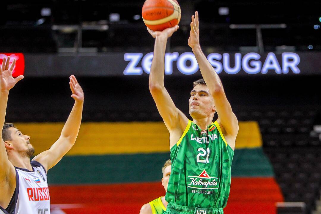 Krepšinio kontrolinės: Lietuva – Rusija 78:61