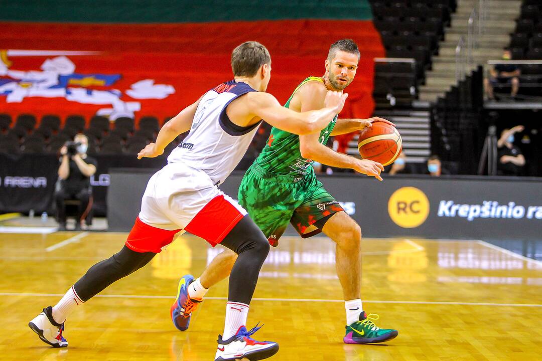 Krepšinio kontrolinės: Lietuva – Rusija 78:61