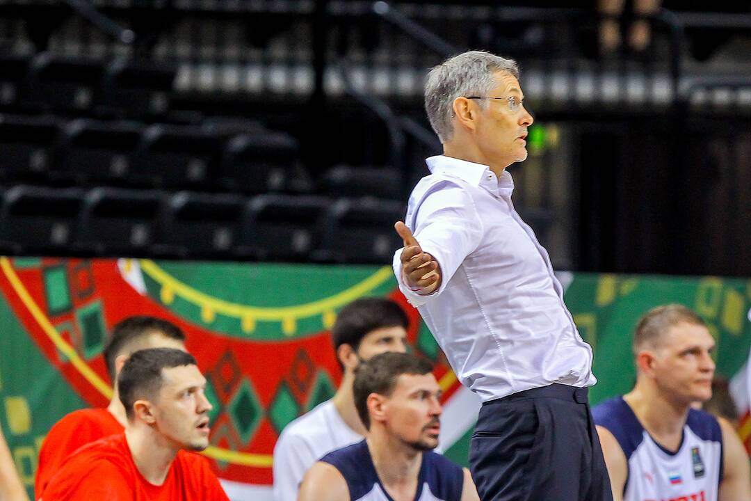 Krepšinio kontrolinės: Lietuva – Rusija 78:61