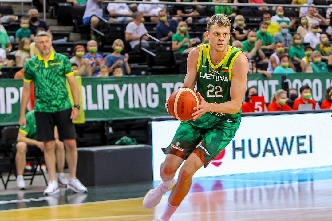 Krepšinio kontrolinės: Lietuva – Rusija 78:61