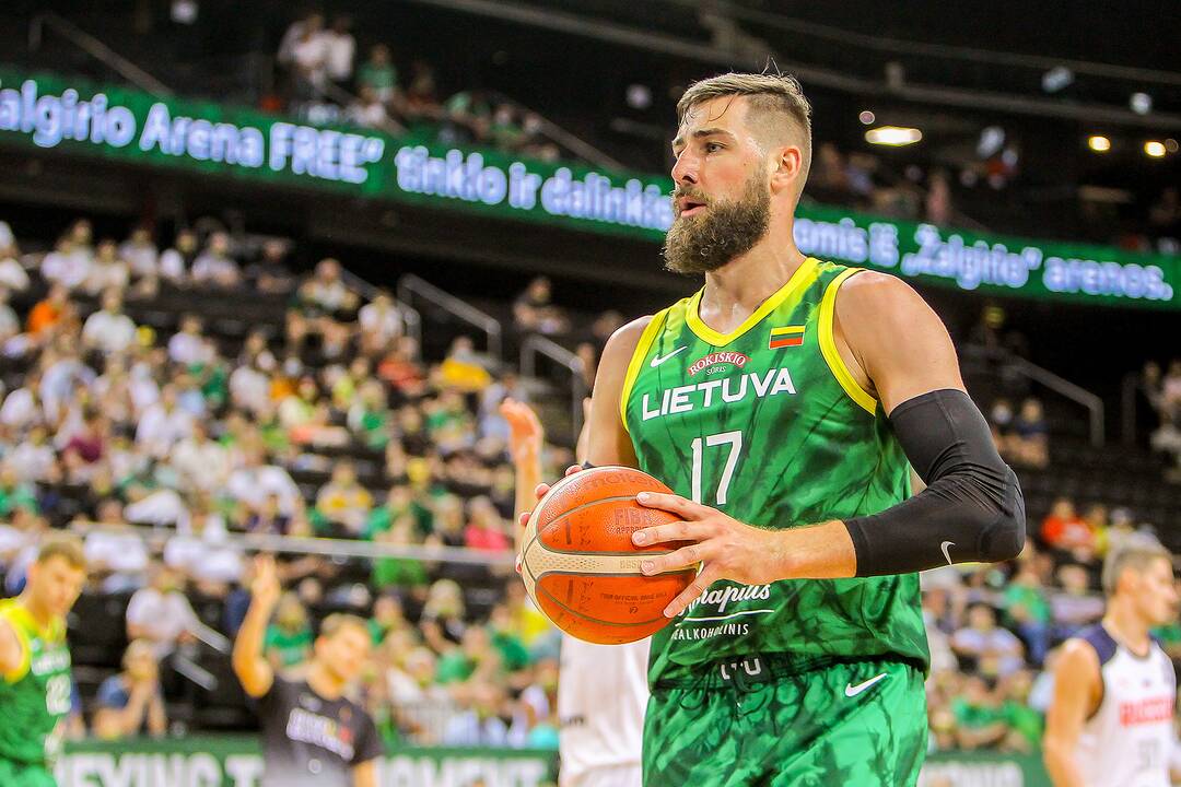 Krepšinio kontrolinės: Lietuva – Rusija 78:61
