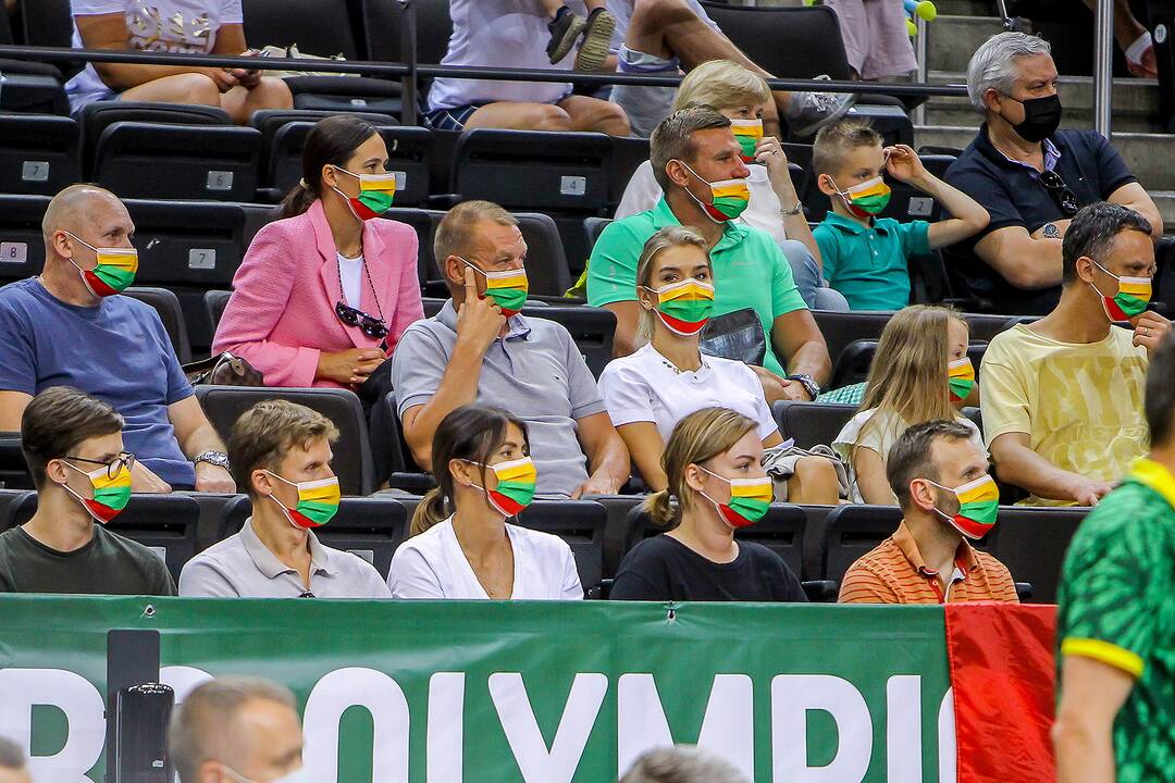 Krepšinio kontrolinės: Lietuva – Rusija 78:61
