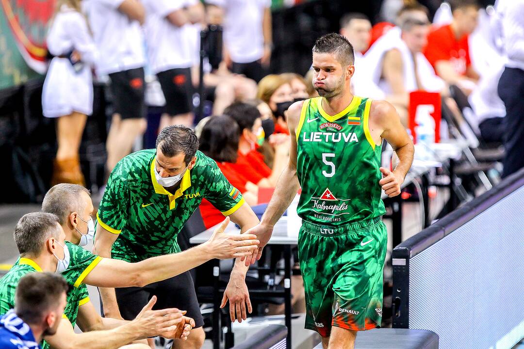Krepšinio kontrolinės: Lietuva – Rusija 78:61