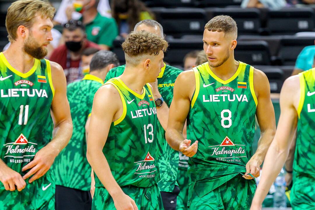 Krepšinio kontrolinės: Lietuva – Rusija 78:61
