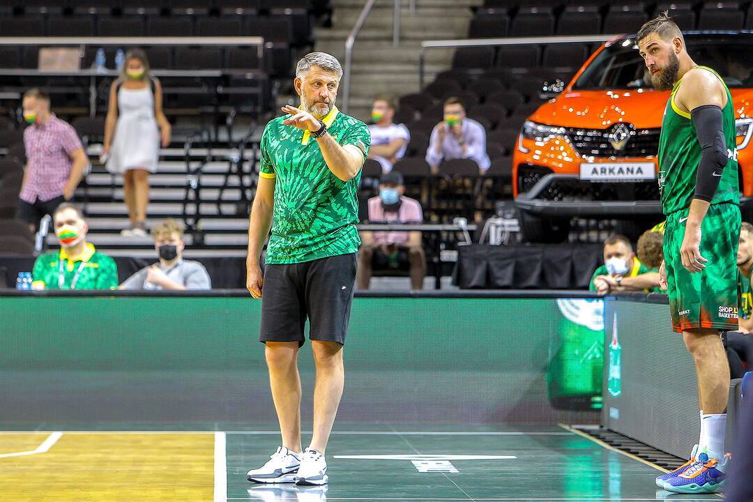 Krepšinio kontrolinės: Lietuva – Rusija 78:61