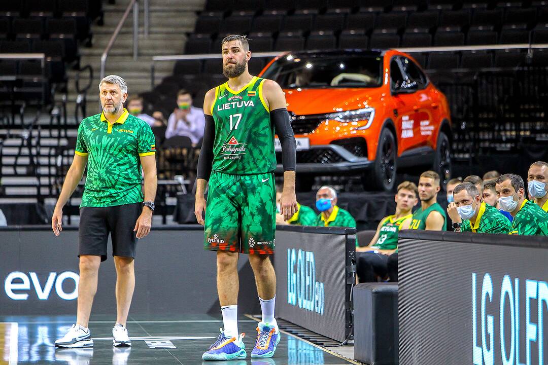 Krepšinio kontrolinės: Lietuva – Rusija 78:61