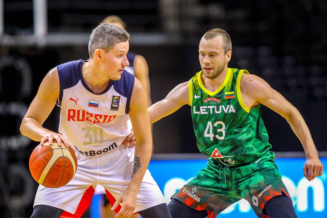 Krepšinio kontrolinės: Lietuva – Rusija 78:61