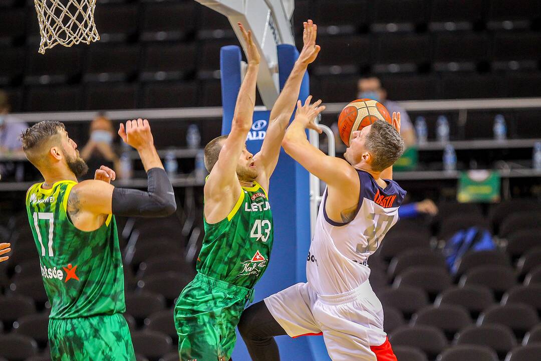 Krepšinio kontrolinės: Lietuva – Rusija 78:61