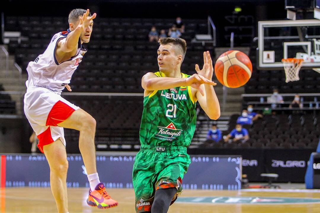 Krepšinio kontrolinės: Lietuva – Rusija 78:61