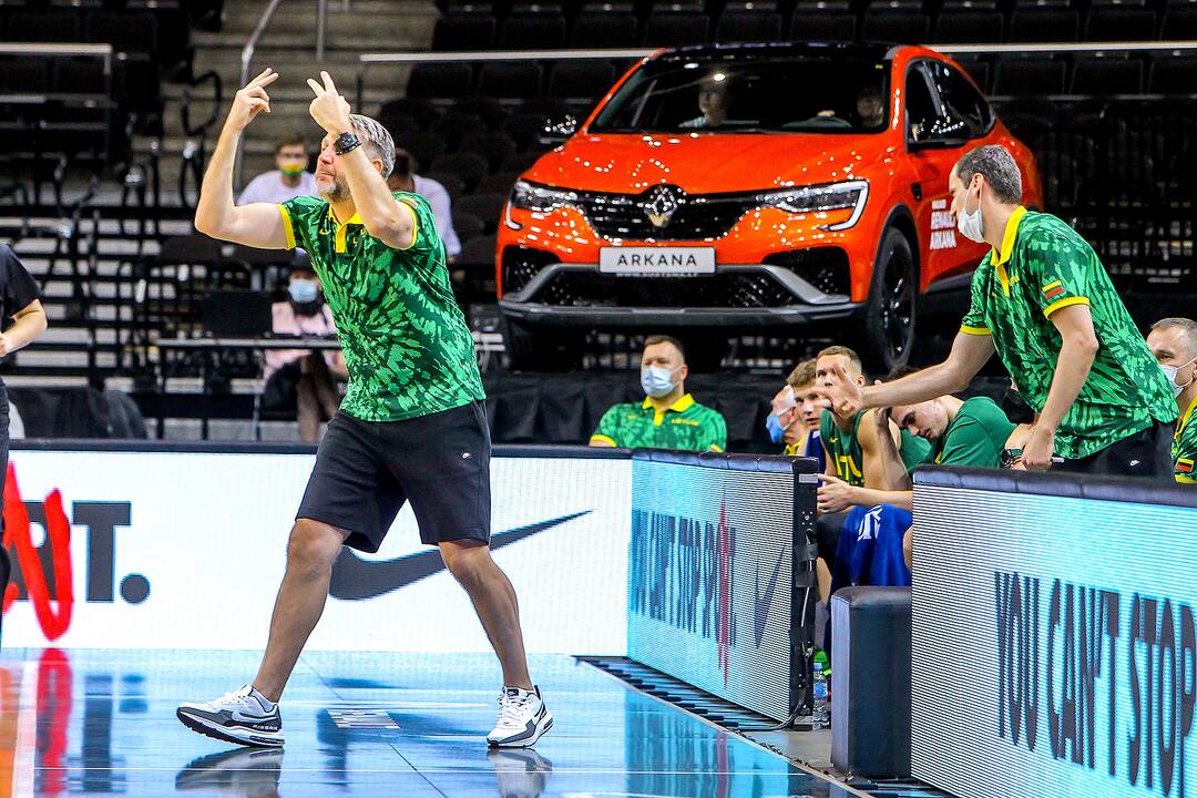 Krepšinio kontrolinės: Lietuva – Rusija 78:61
