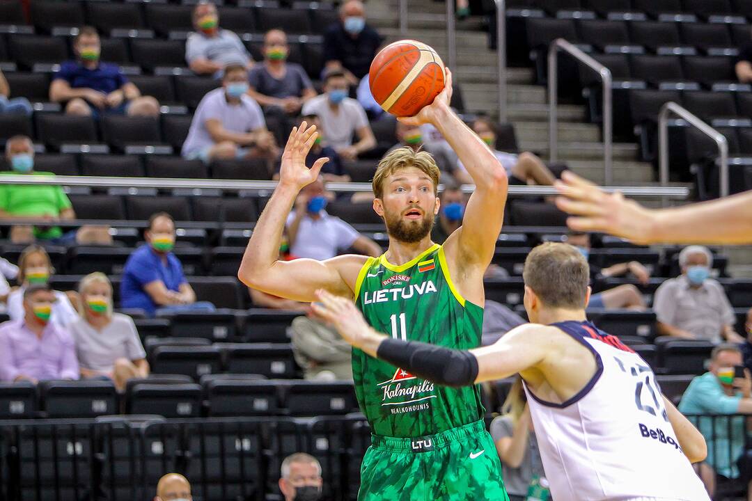 Krepšinio kontrolinės: Lietuva – Rusija 78:61