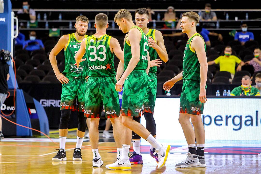 Krepšinio kontrolinės: Lietuva – Rusija 78:61