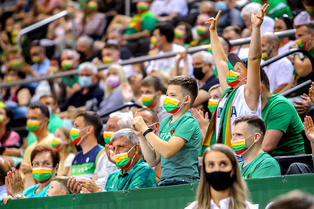 Krepšinio kontrolinės: Lietuva – Rusija 78:61