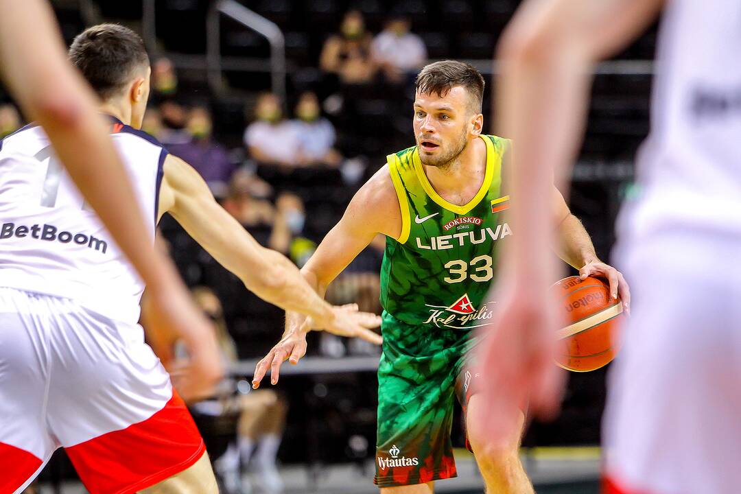 Krepšinio kontrolinės: Lietuva – Rusija 78:61