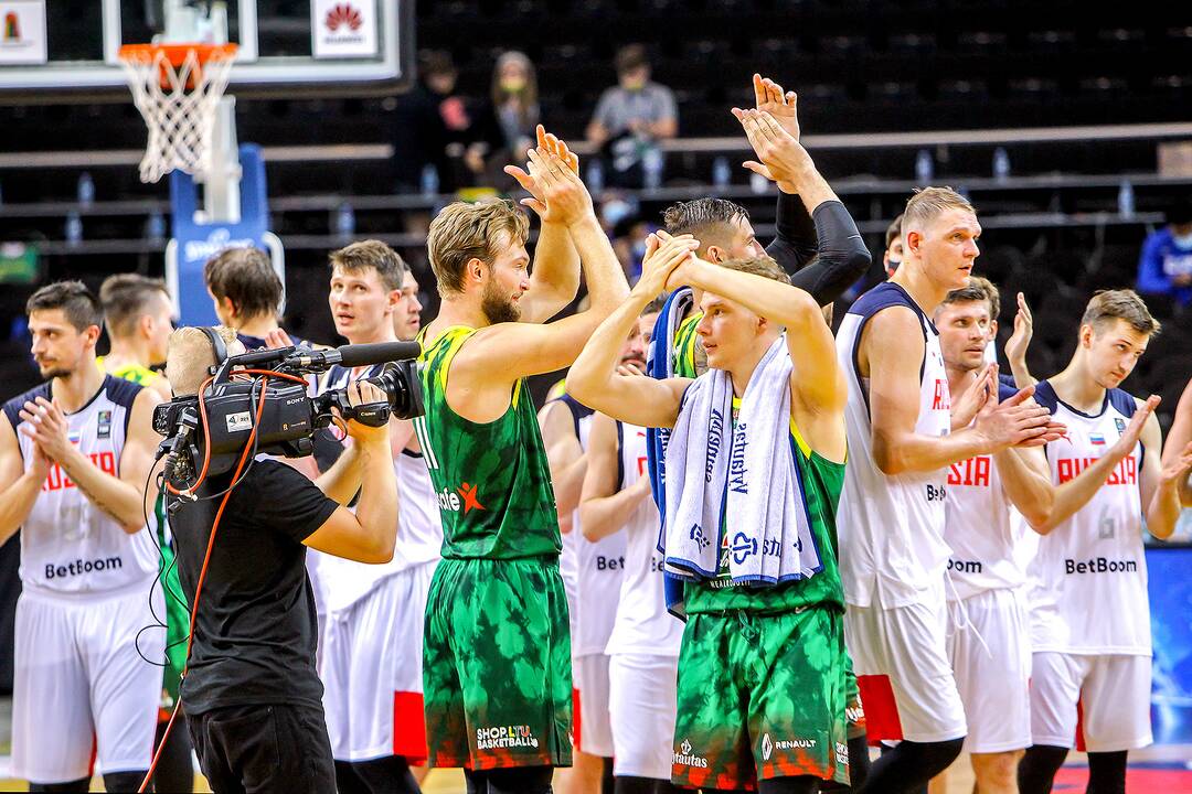Krepšinio kontrolinės: Lietuva – Rusija 78:61