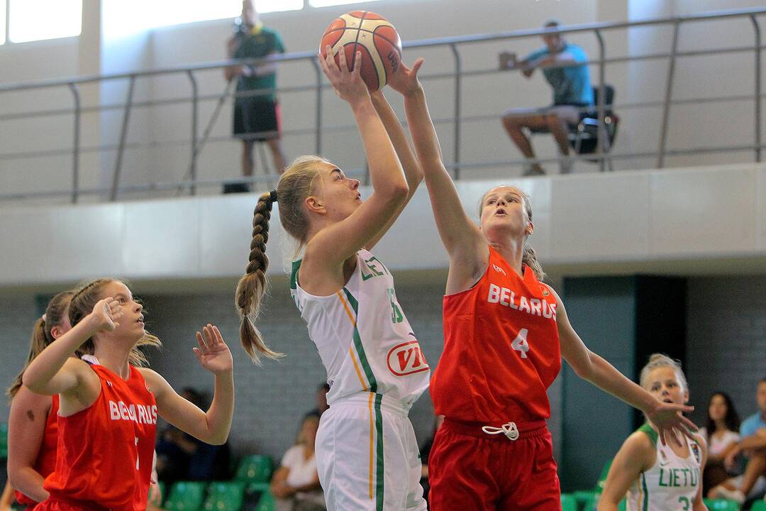 Kontrolinės. Lietuva U16 – Baltarusija U16 79:51