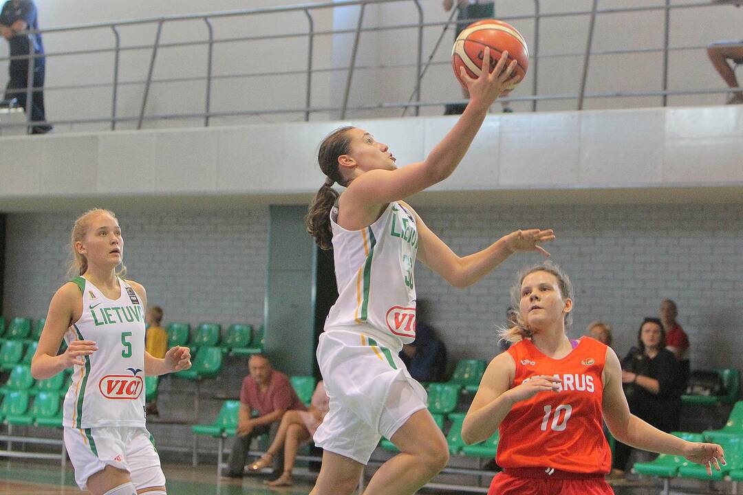 Kontrolinės. Lietuva U16 – Baltarusija U16 79:51