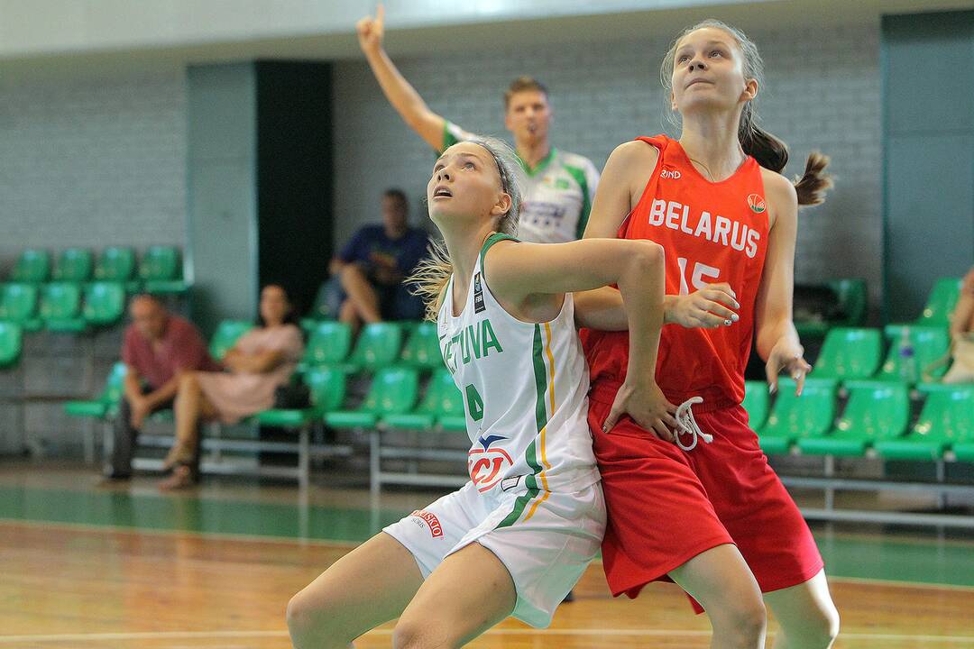 Kontrolinės. Lietuva U16 – Baltarusija U16 79:51