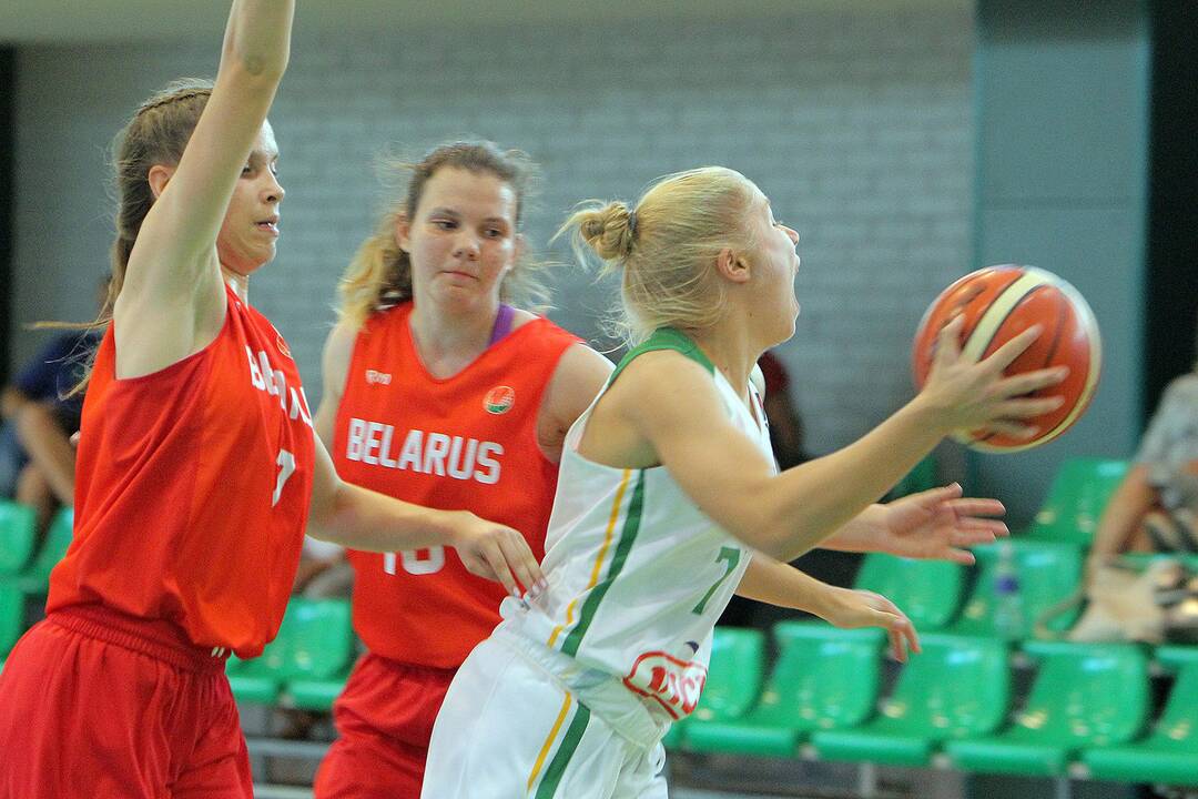 Kontrolinės. Lietuva U16 – Baltarusija U16 79:51