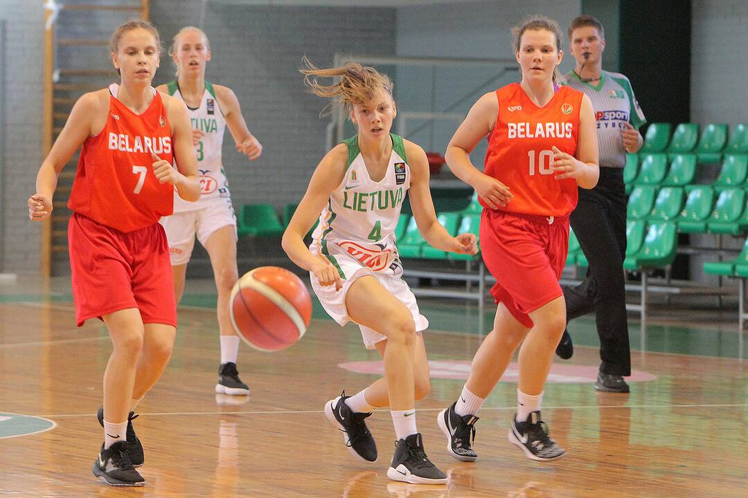 Kontrolinės. Lietuva U16 – Baltarusija U16 79:51