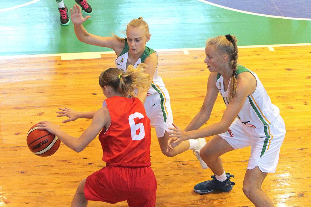 Kontrolinės. Lietuva U16 – Baltarusija U16 79:51