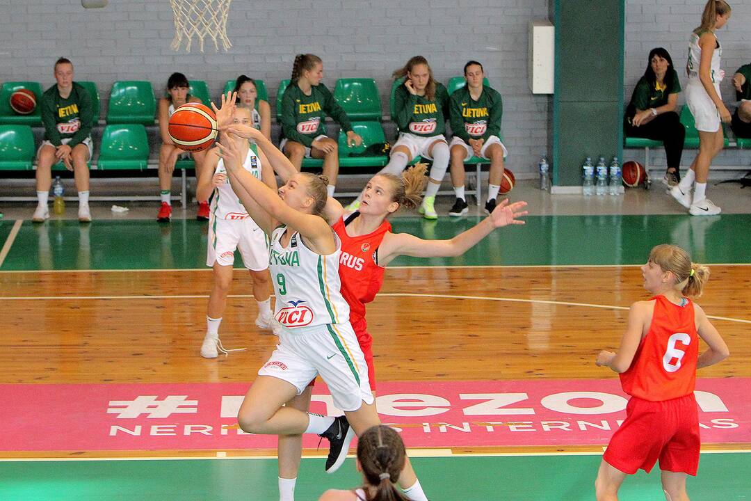 Kontrolinės. Lietuva U16 – Baltarusija U16 79:51