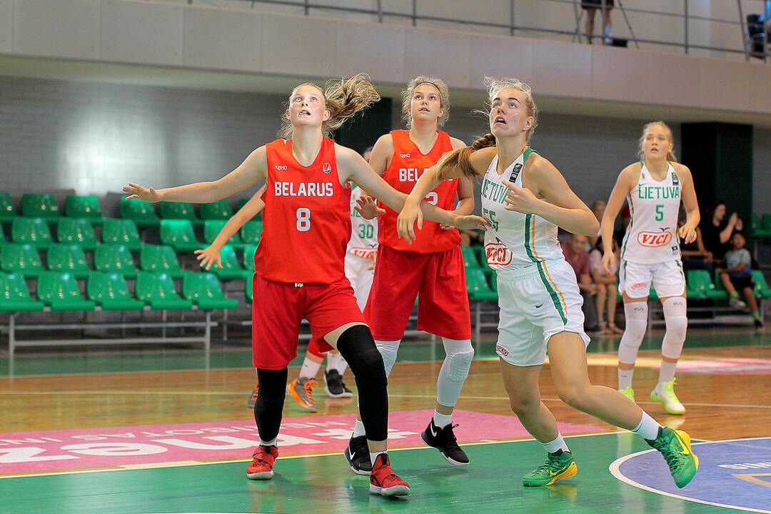 Kontrolinės. Lietuva U16 – Baltarusija U16 79:51