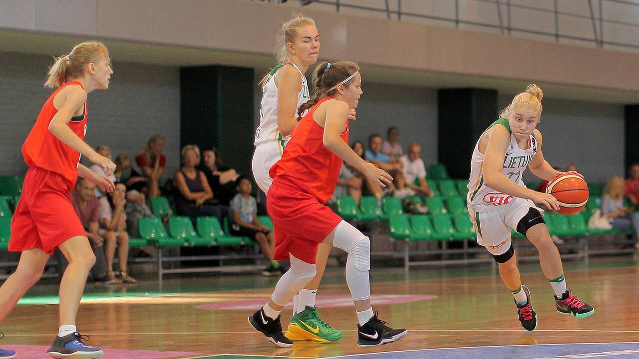 Kontrolinės. Lietuva U16 – Baltarusija U16 79:51