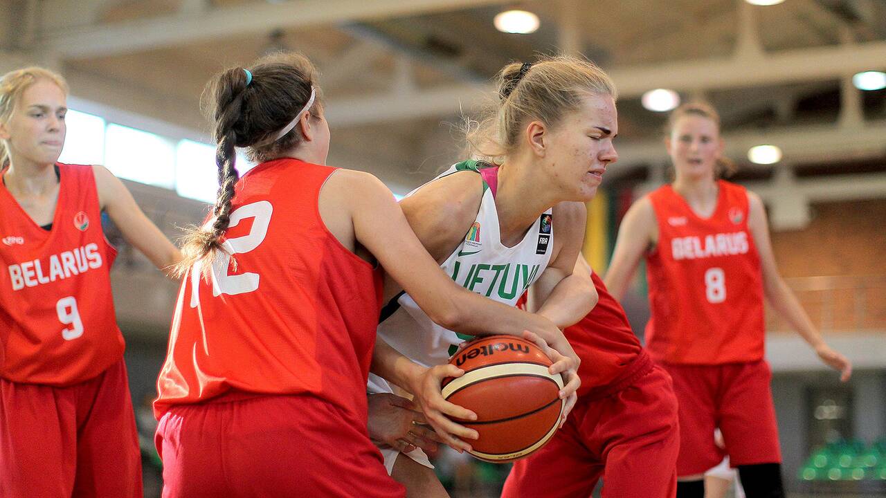 Kontrolinės. Lietuva U16 – Baltarusija U16 79:51