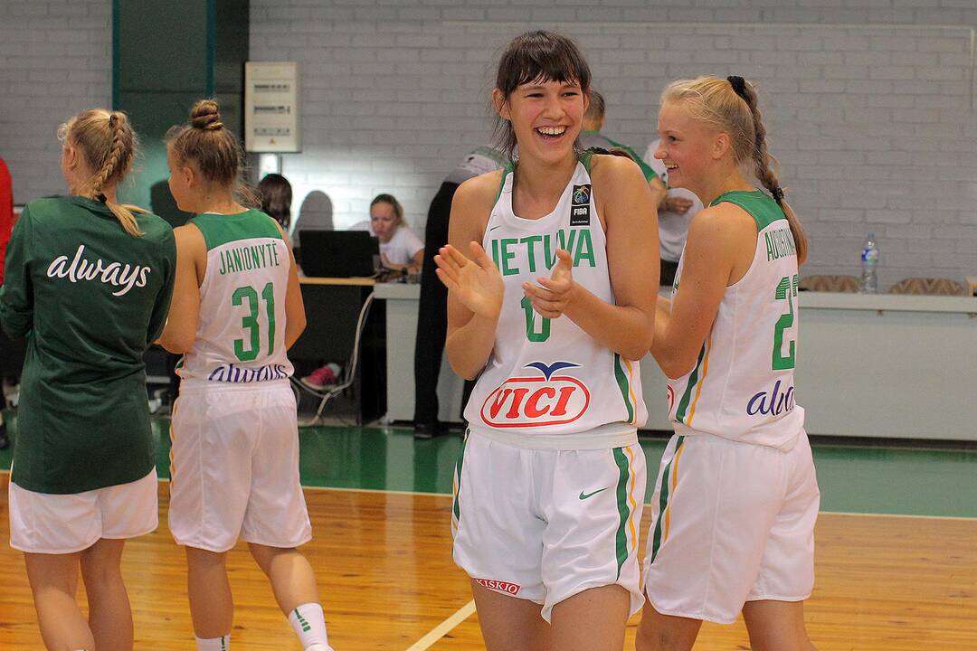 Kontrolinės. Lietuva U16 – Baltarusija U16 79:51