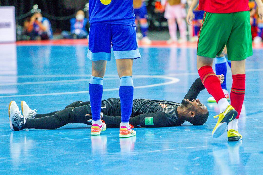 Portugalija – Kazachstanas 2:2 baud. 4:3 | Futsalo PČ