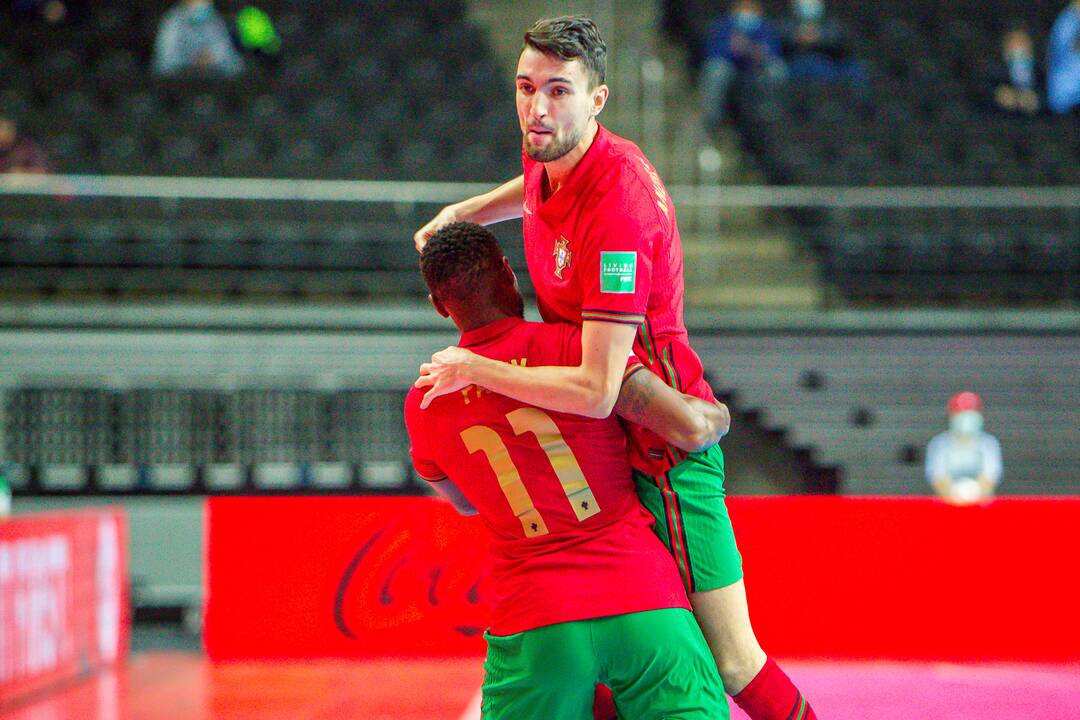 Portugalija – Kazachstanas 2:2 baud. 4:3 | Futsalo PČ